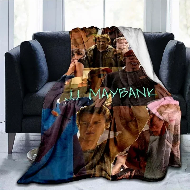 Одеяло Rudy Pankow JJ Maybank, Фланелевое плюшевое одеяло, мягкое теплое одеяло из фильма, одеяло для спальни, гостиной, дивана, одеяла для кровати (art.: 3920c4bef1f95) - 3920c4bef1f95