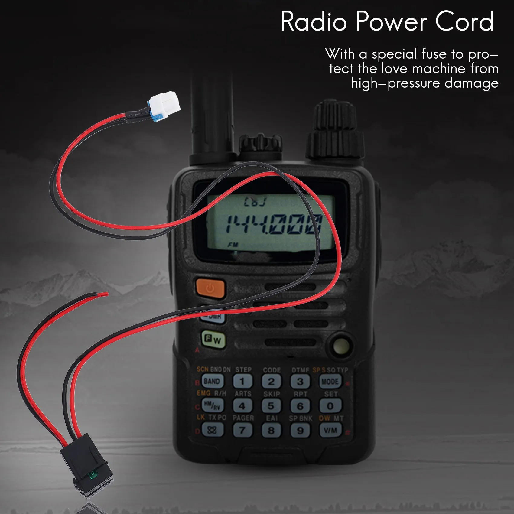 Фото Кабель шнура питания радио для FT-450 FT-991-480 ICOM IC-7000 IC-7600 №5