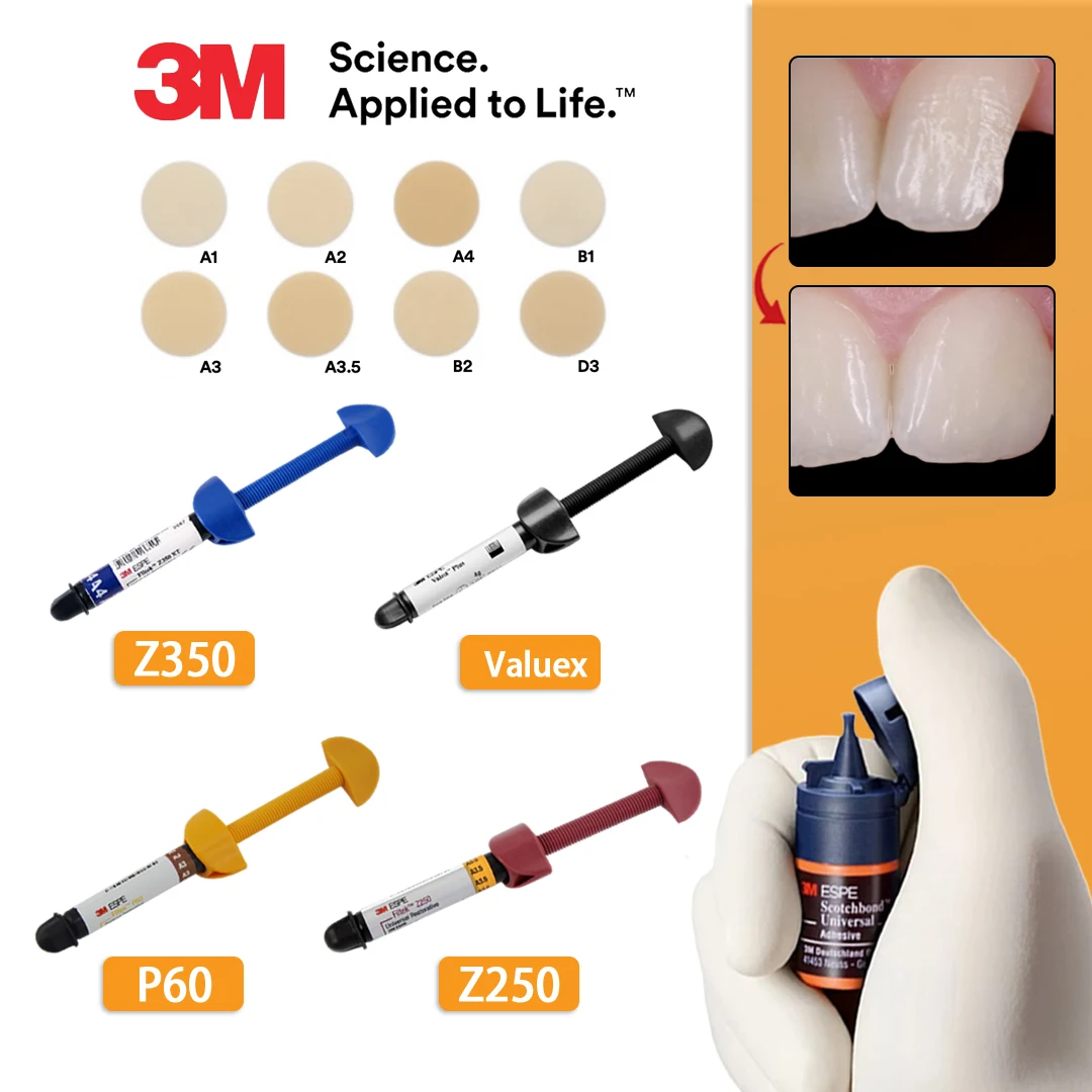 3M ESPE Adper Single Bond Универсальный клей Стоматологическая смола Etch Paste Light Cure Scotchbond Реставрационный склеивающий агент Клей для зубов