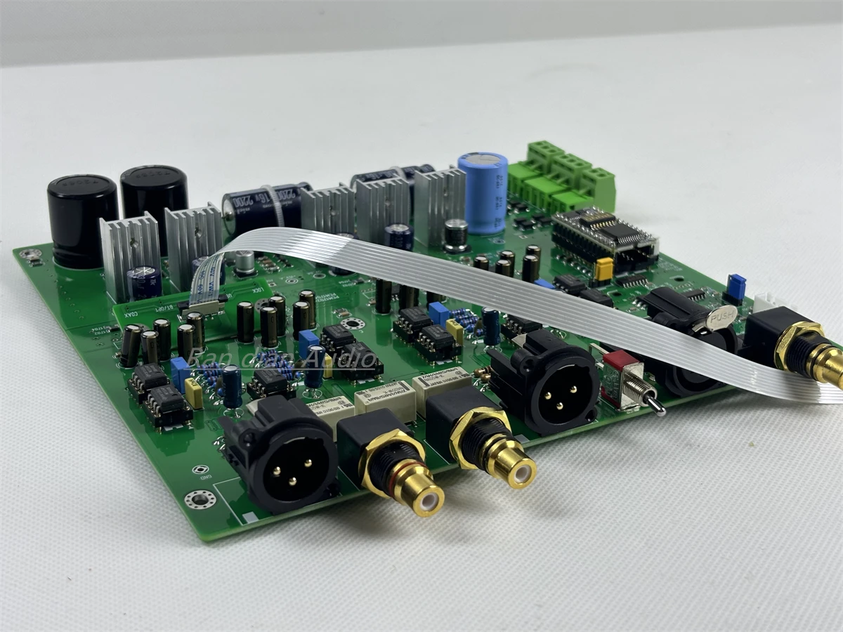 Фото Высококачественный балансный ЦАП PCM1702*4 Bluetooth, USB, коаксиальный, AES+CS8422+SM5847+SM5842APT+DF1706+DF1704+NOS №2