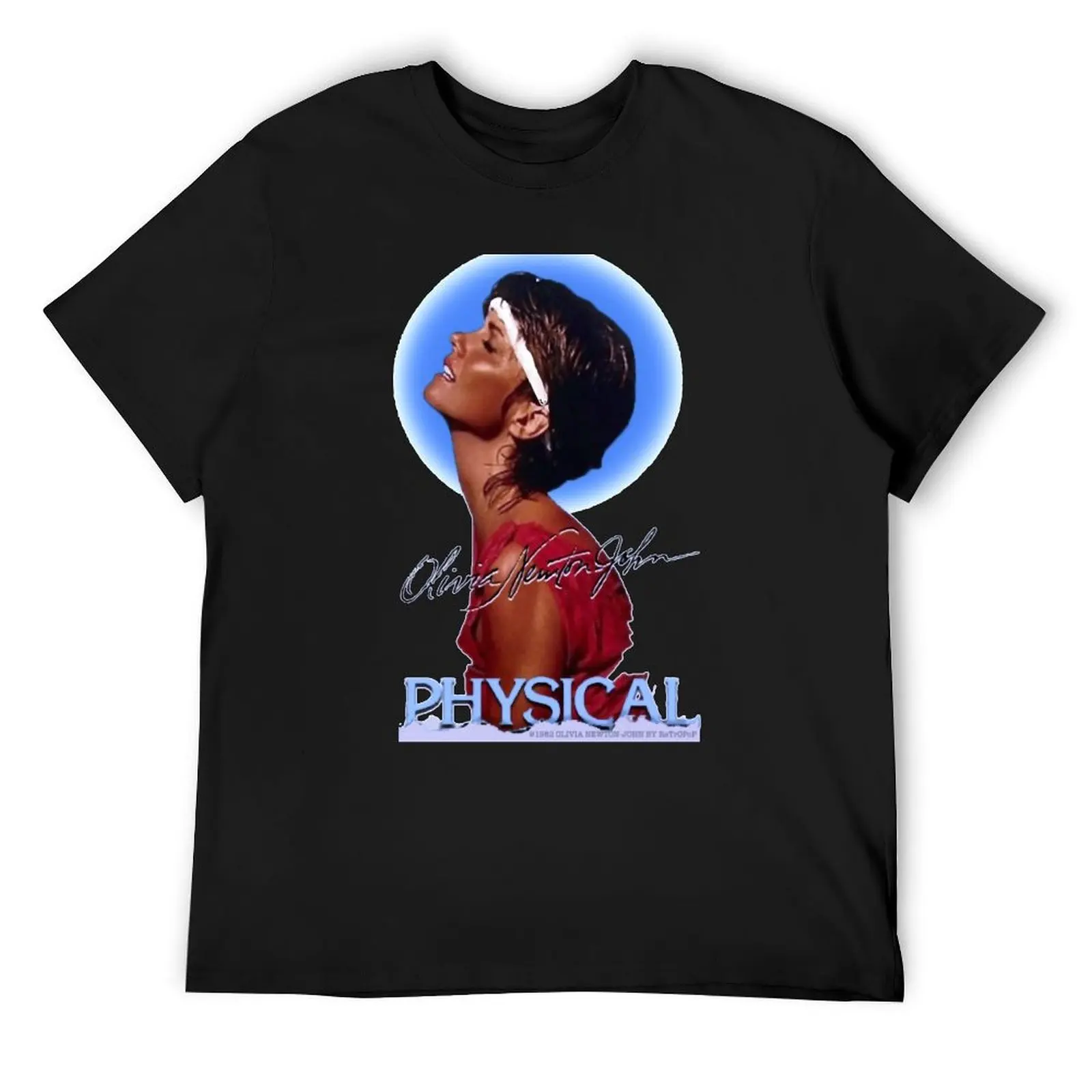 Olivia Newton-John - Physical- Xanadu - 80-е - Grease T-Shirt летние топы для мальчика модные рубашки аниме футболка мужская тренировочная рубашка