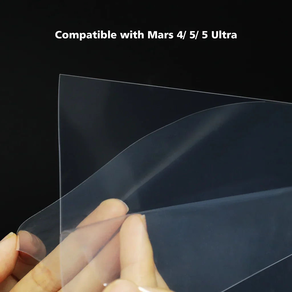 Фото ELEGOO 5 шт. пленка FEP для 3D-принтера MARS 5 и MARS 5 Ultra LCD №4
