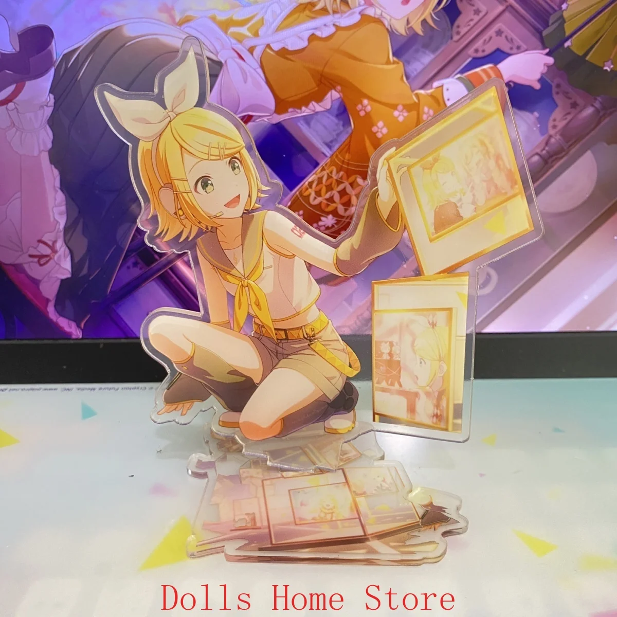 Игровой проект Sekai Yoisaki Kanade Asahina Mafuyu Akiyama Mizuki Shinonome Ena Акриловая подставка Модель Настольный дисплей Стоящая фигурка Униформа и необычные костюмы