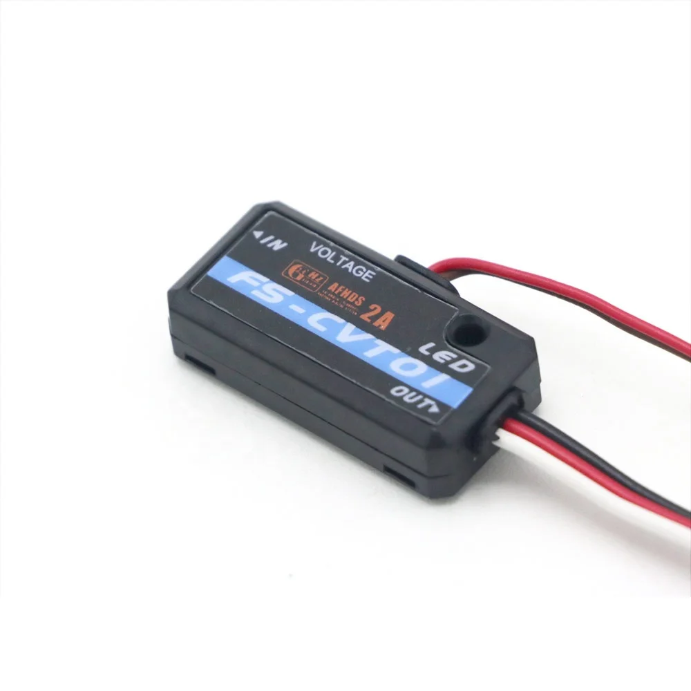 Фото Flysky FS-CVT01 Датчик напряжения Модуль сбора данных телеметрии для FS-I6 FS-IA6B IA10B Приемник FPV RC Запчасти №2
