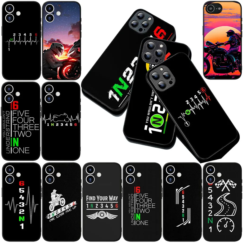 Мягкий чехол для Xiaomi Poco X7 X6 M7 F6 F7 Ultra M6 Pro C75 C65 C71 4G 5G, чехол для телефона с двигателем 1N23456, корпус для мотоцикла