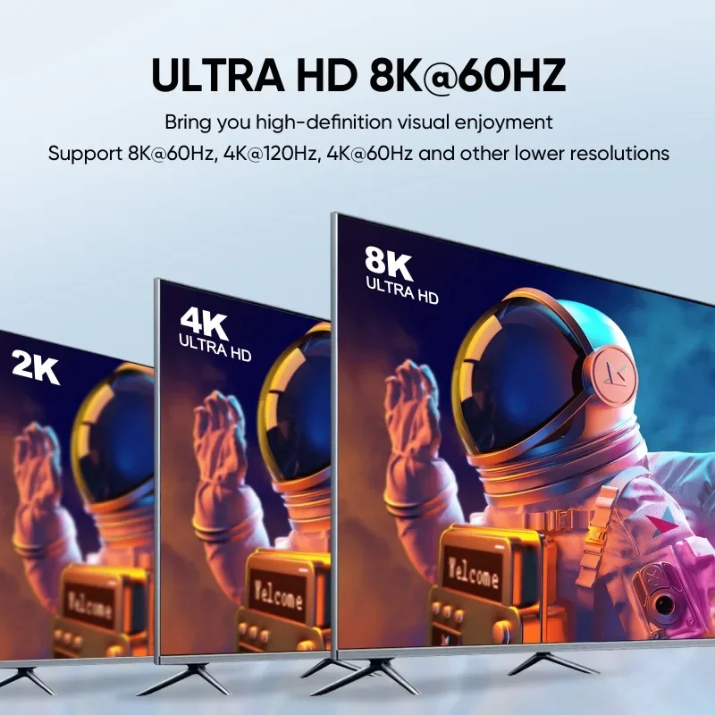 Фото 8K 60 Гц HDMI DP-переключатель 2 порта 2 в 1 выход видеоразветвитель двунаправленный 1x2/2x1 HDMI DP коммутатор для PS4 TV Box адаптер переключателя №4