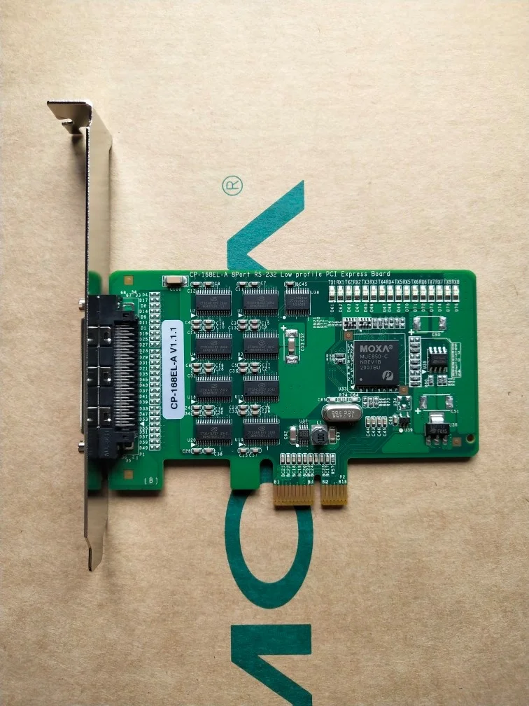 Новая MOXA CP-168EL-A 8-port Mosa серийная карта с кабелем