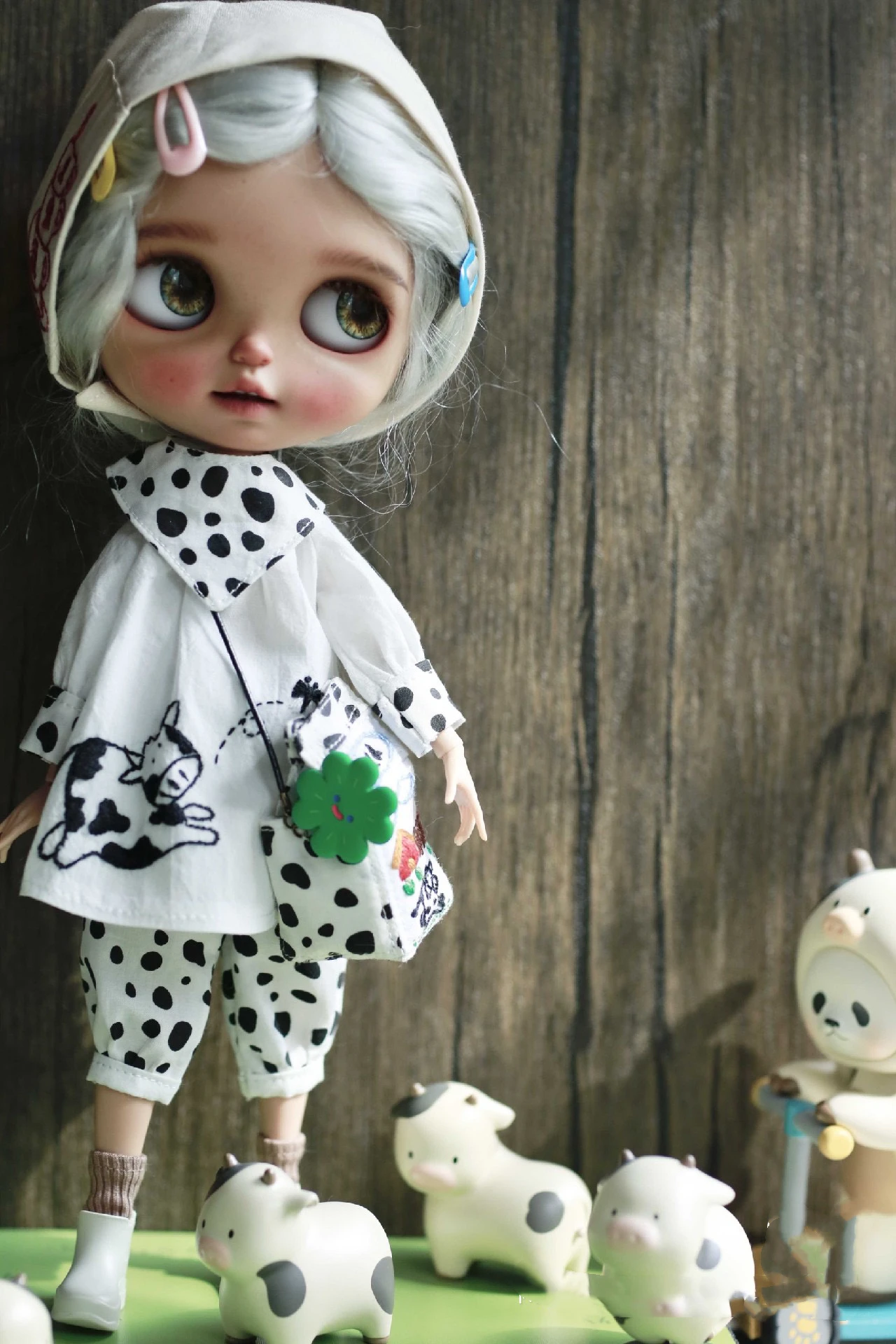 Одежда для кукол Dula, юбка с вышивкой из коровьего молока Blythe Qbaby ob24 ob22 Azone Holala Licca ICY JerryB 1/6, аксессуары для кукол Bjd Куклы и аксессуары
