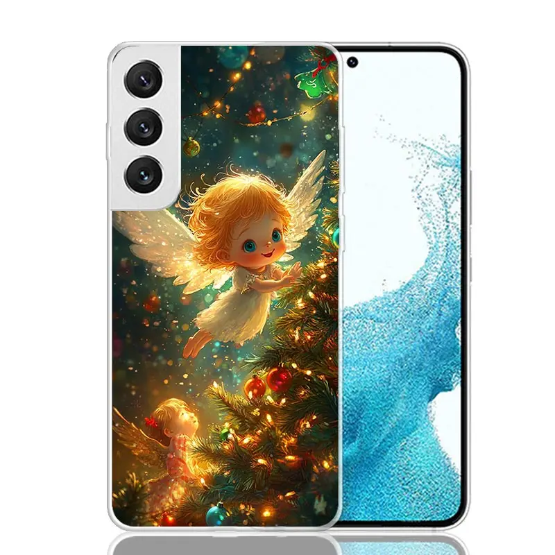Фото Милый чехол для телефона Elf Angel Girls для Samsung Galaxy S23 S24 S25 Ultra S20 FE S21 + S22 Plus S10 с мягким принтом, чехол Fundas S23 №3