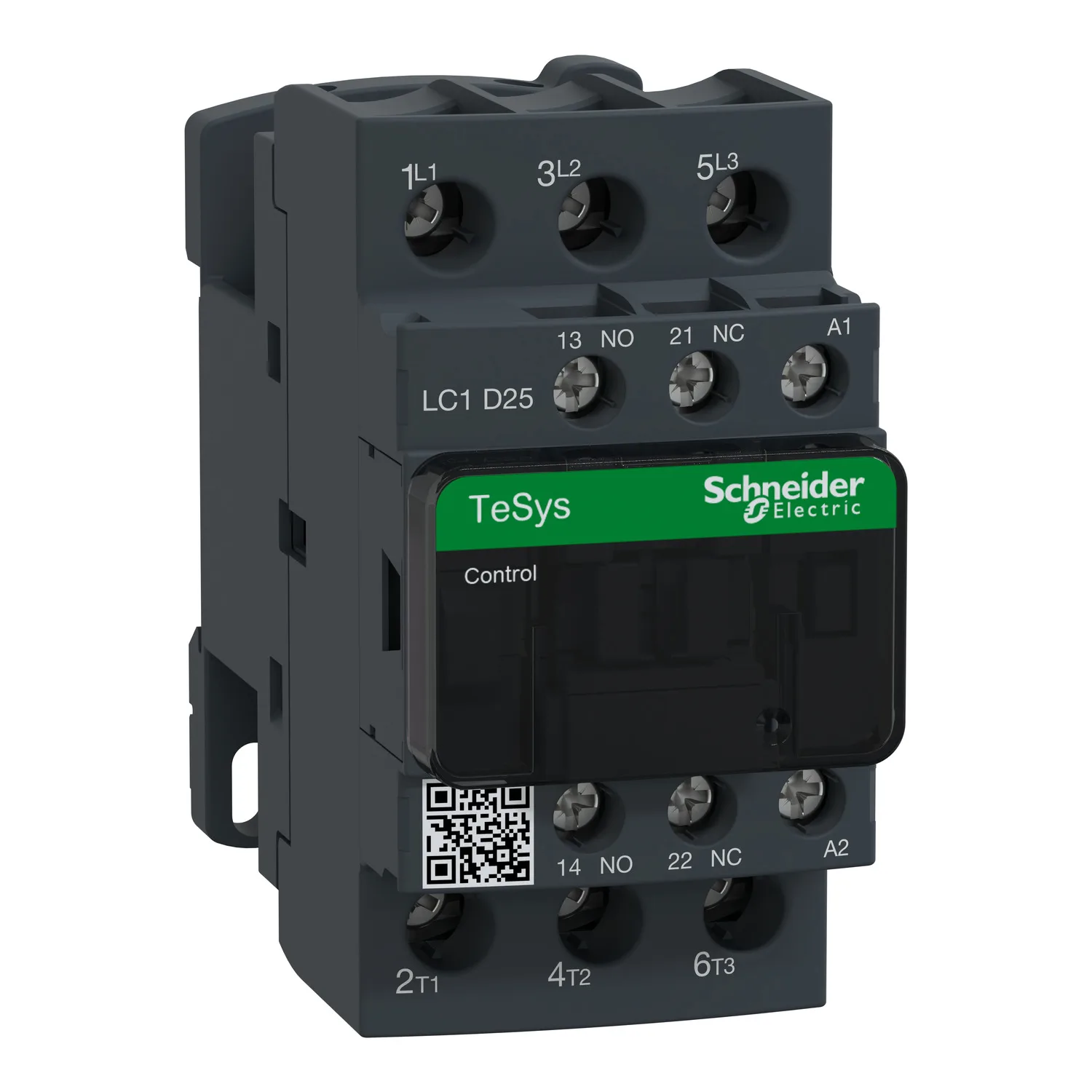 Контактор LC1D25 LC1D25B7 LC1D25B7C нереверсивный, 25 А, 15 л.с. на 480 В переменного тока