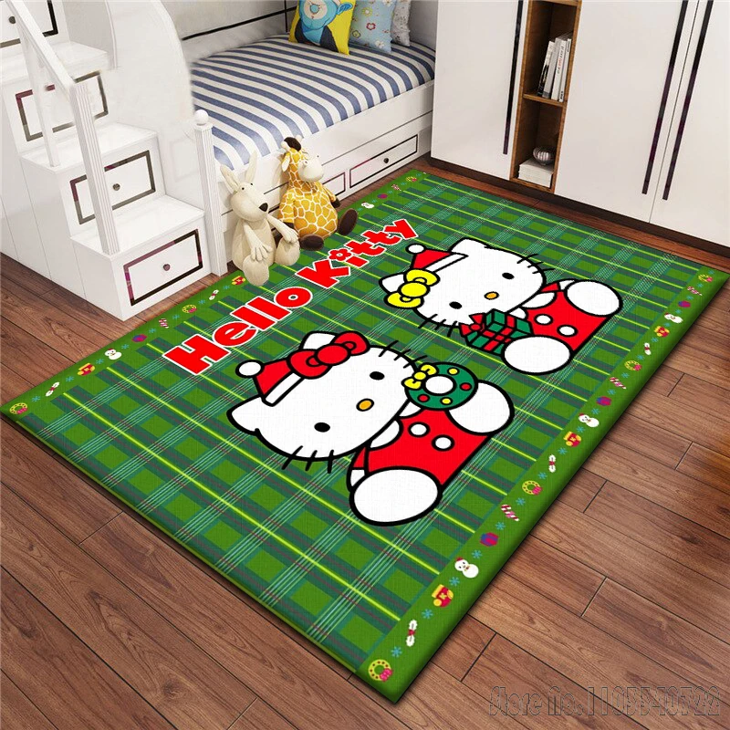 Напольный коврик Hello Kitty с принтом, 120x160 см