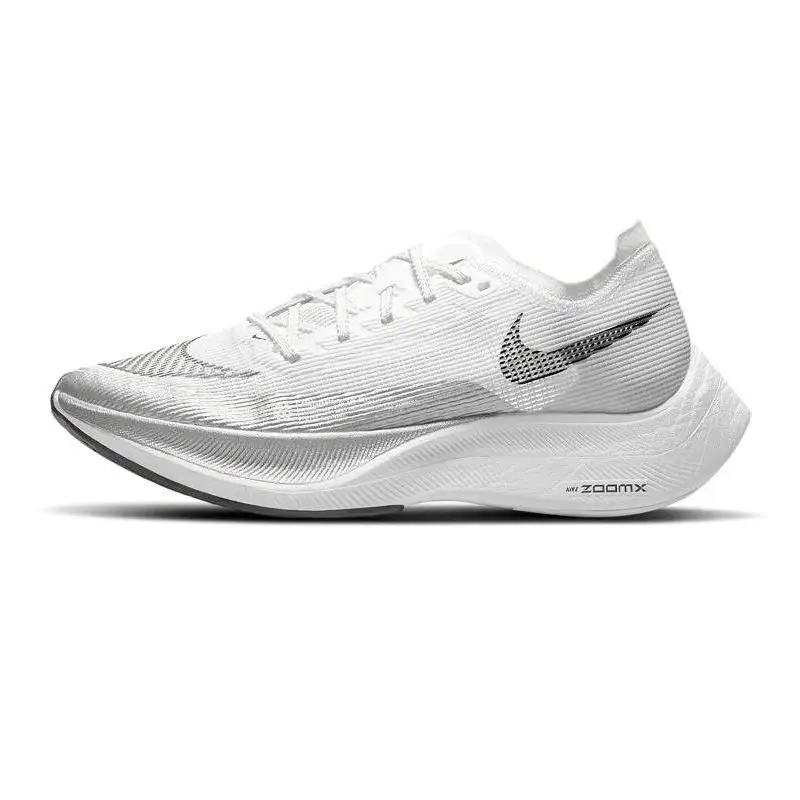 Кроссовки Nike Zoomx Vaporfly Next% 2'' White/Black-Metallic Silver'' Кроссовки CU4123-100