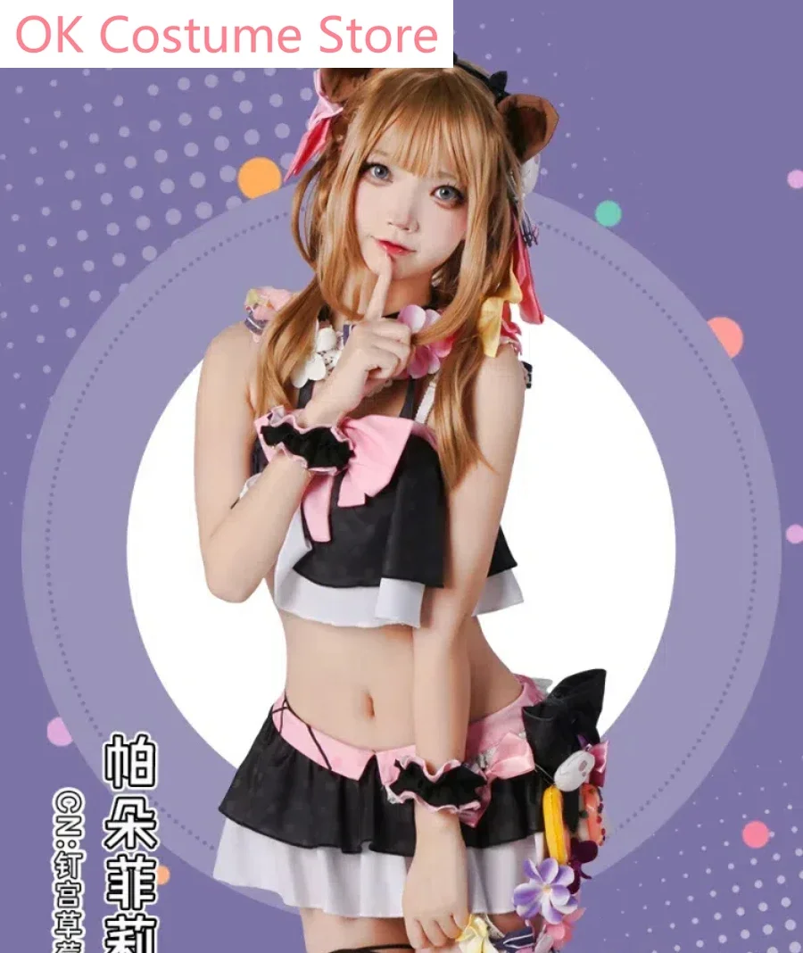 Honkai Impact 3rd Pardofelis Cat Купальник Косплей Костюм Cos Game Аниме Вечеринка Униформа Хэллоуин Играть Ролевая Одежда Одежда