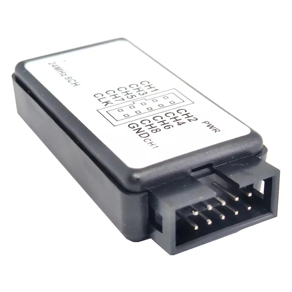 Логический анализатор USB, образцы 24 м, 8 каналов, поддержка индивидуального протокола для сценариев связи для ARM и FPGA (art.: 3920d12ecea56) - 3920d12ecea56