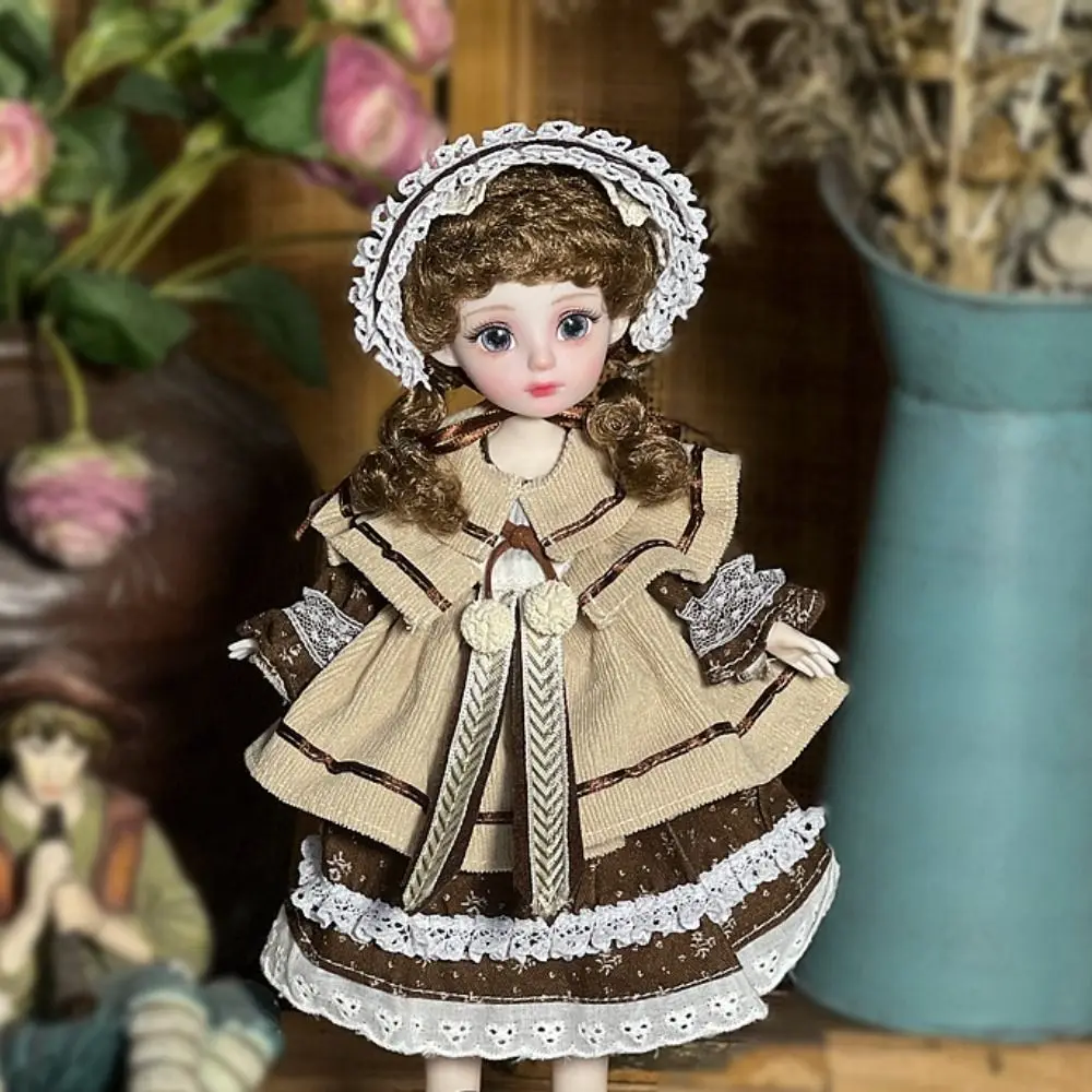 Фото 1 комплект 1/6 SD 30 см кукла Bjd с одеждой, длинные волосы, привлекательные глаза, платье принцессы, куклы BJD с париком, элегантный макияж №2
