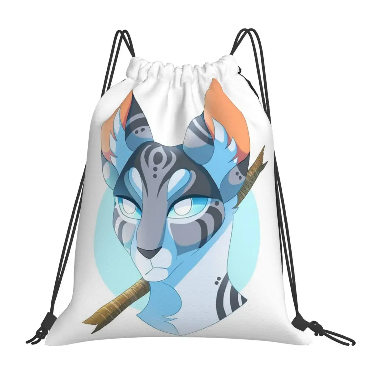 Рюкзаки Jayfeather And Stick, повседневные портативные сумки на шнурке, сумка для обуви, сумки для книг для школы путешествий