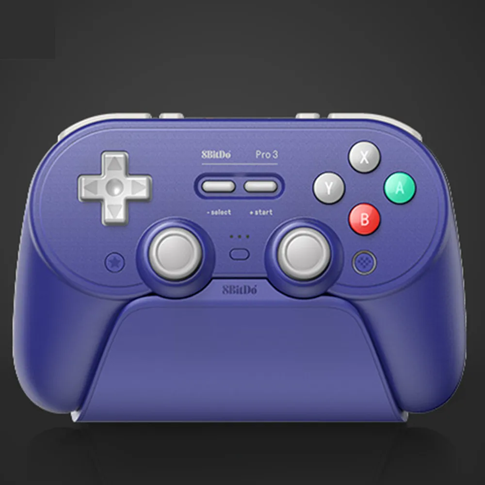 8BitDo Pro 3 Bluetooth-геймпад с зарядной док-станцией, адаптер 2,4G для SwitchWindows 10, AndroidSteamOSдля контроллера Apple iOS (art.: 3920d0d48a973) - 3920d0d48a973