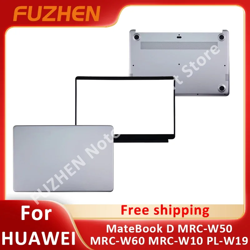 Оригинальный чехол 15,6 дюйма для HUAWEI MateBook D MRC-W50 MRC-W60 MRC-W10 PL-W19, задняя крышка с ЖК-дисплеем, передняя панель, упор для рук, нижняя часть корпуса