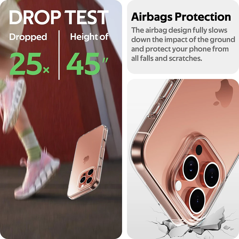 Фото Прозрачный силиконовый мягкий чехол для iPhone 16 15 14 13 12 11 Pro Max Mini Plus, Ультратонкий Прозрачный чехол-накладка, противоударный чехол №5