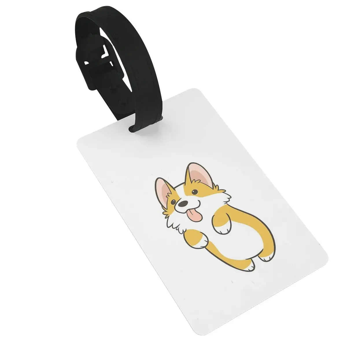 Pembroke Corgi бирки для багажа, чемодана аксессуары для путешествий, милый багажный бирка из ПВХ, портативный держатель для этикеток, ID имя, адрес