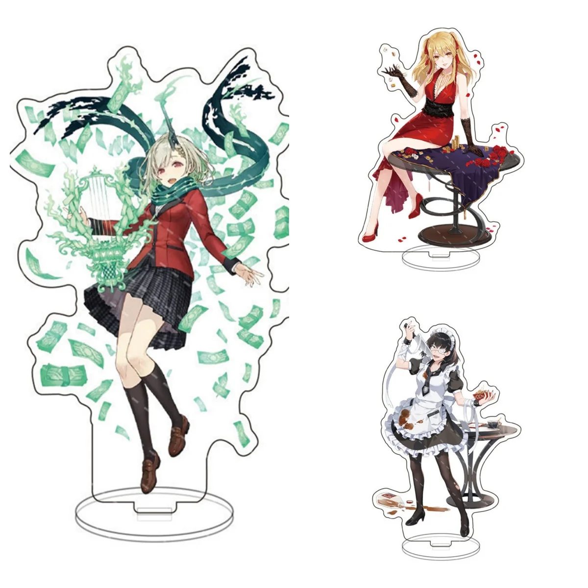 Горячее аниме, Kakegurui, искусственная фигурка, косплей, держатель пластины, Топпер, день рождения, фанаты, Рождественский стол, искусственный подарок