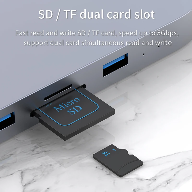 Фото Док-станция USB Type-C для Mac mini с 2,5 SATA NVME M.2 SSD №4