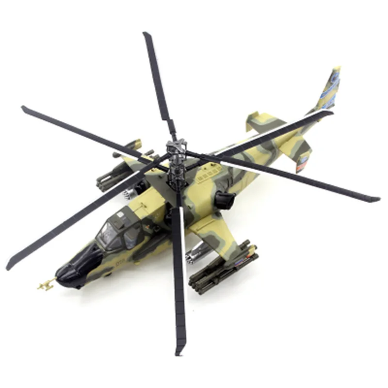 Фото Масштабная модель KA-50 1:72, Черная акула Хокум, русский вертолет, готовая коллекция самолетов, украшение для дисплея, подарок для взрослых, фанат №5