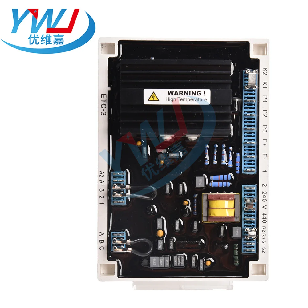 AVR ETC-3 для генератора EVOTEC, автоматический регулятор напряжения, запасные части для генератора, плата регулятора напряжения возбуждения (art.: 3920cce933a45) - 3920cce933a45