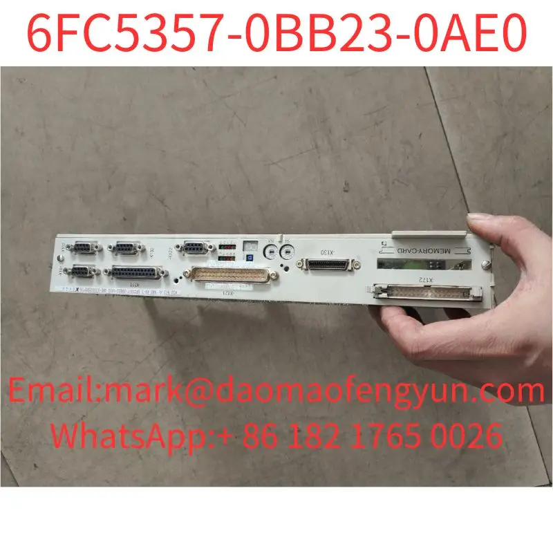 Фото 6FC5357-0BB23-0AE0 Б/у протестирован, в хорошем состоянии, процессор SINUMERIK 840D/DE NCU 572.4 AMD K6-2 №3
