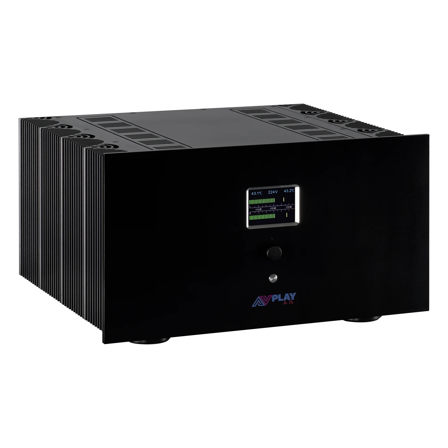 Фото AVplay A-75 HIFI класса A (80 ~ 300 Вт) * 2 усилитель мощности напряжение цифровой температурный ЖК-дисплей мост 800 Вт * 1 выход A + B №4