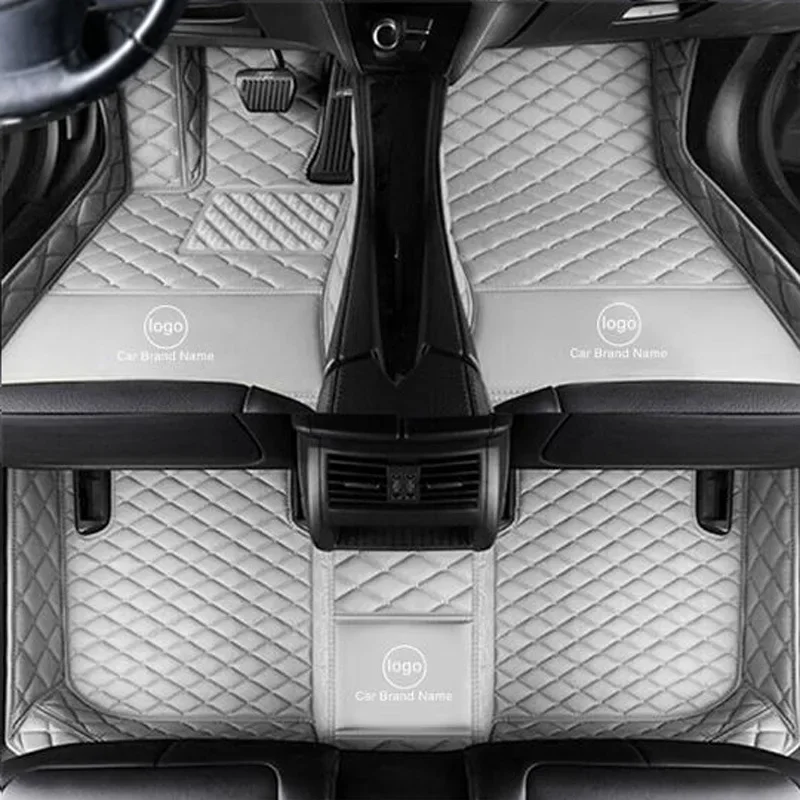 Фото Качественные водонепроницаемые роскошные кожаные 5d автомобильные коврики, автомобильные коврики, автомобильный ковер для Toyota/bmw/mercedes benz №3