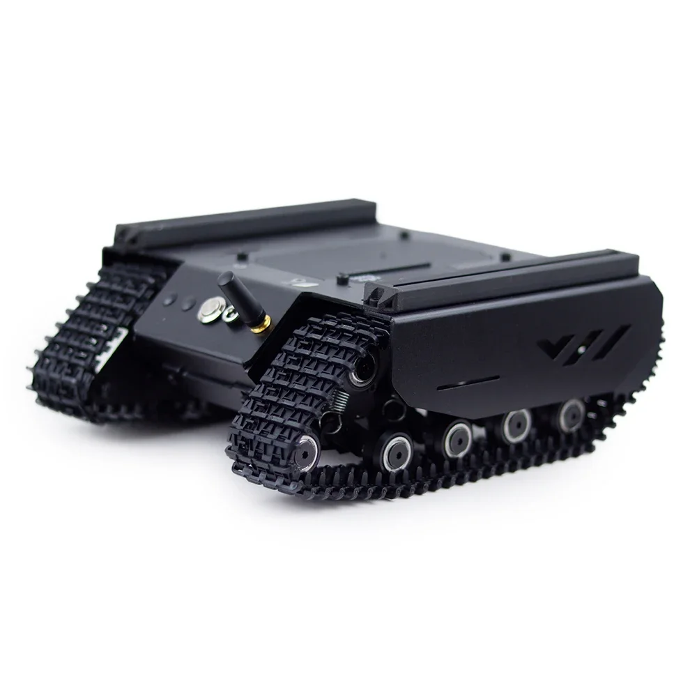 Фото Гибкий и расширяемый внедорожный UGV Waveshare 6x4 с удлинительными рейками и рабным компьютером ESP32 №3