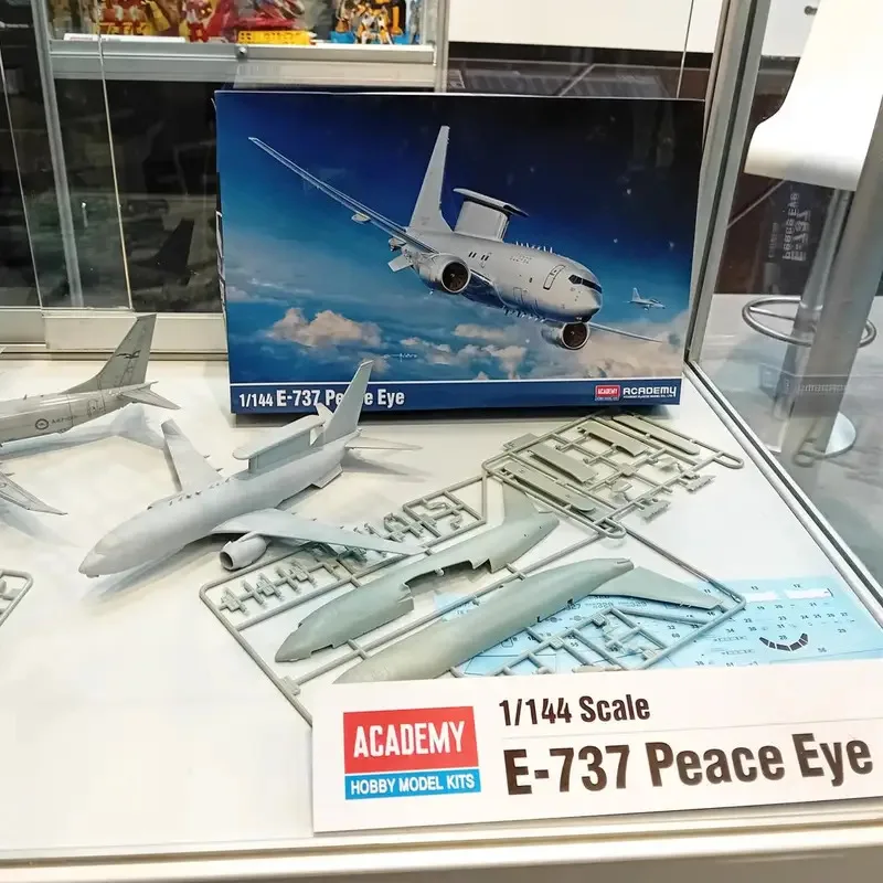 Фото ACADEMY AC12651 1/144 Корейский E-737 Мирный глаз раннего предупреждения комплект самолета сборная модель миниатюрная сцена статическая модель образовательная №2