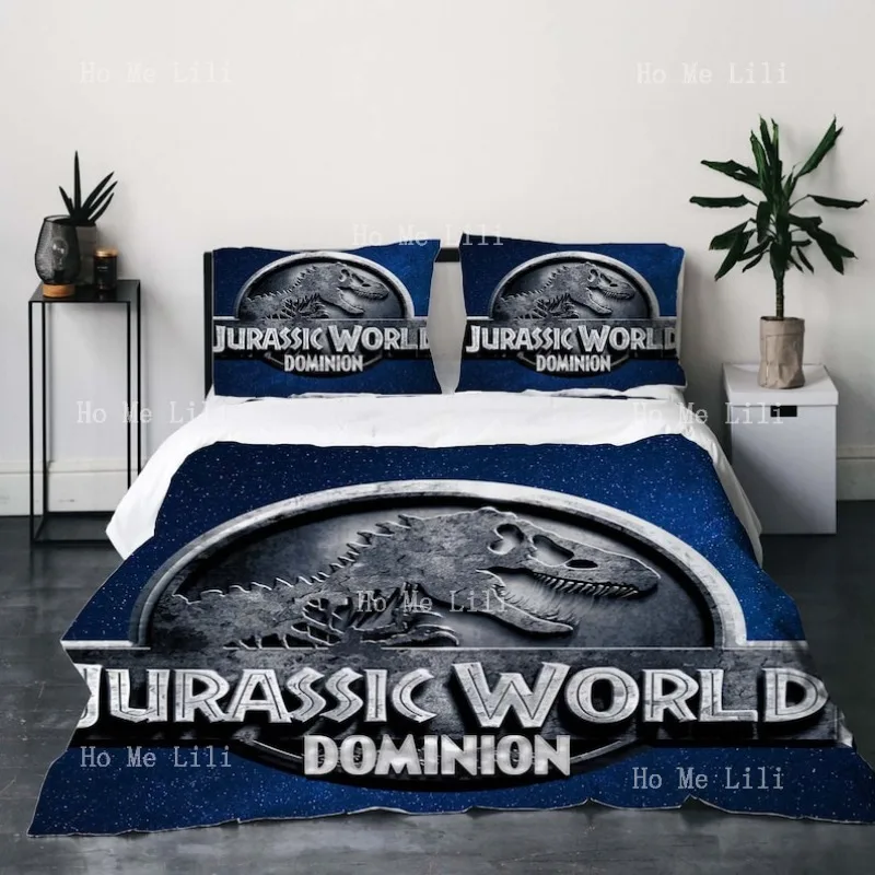 Комплект пододеяльников World Dominion, постельное белье, комплект из трех предметов, пододеяльники, подарок вентилятор динозавра