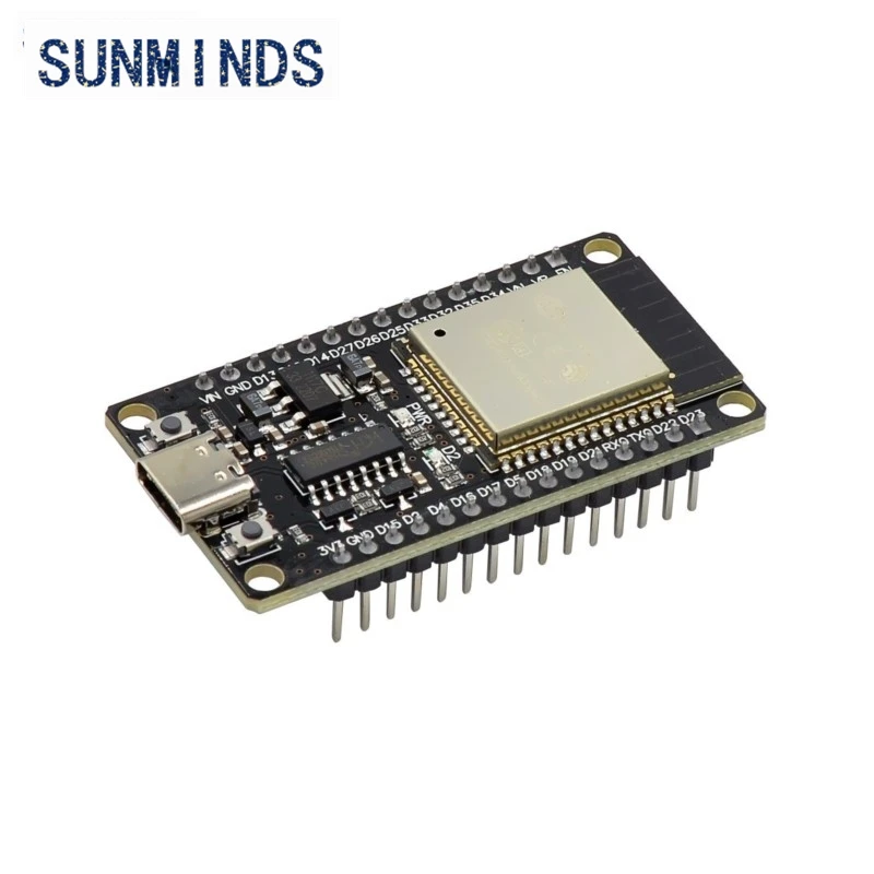 Макетная плата ESP32 TYPE-C USB CH340C WiFi + для Bluetooth со сверхнизким энергопотреблением, двухъядерный ESP32-DevKitC-32 ESP-WROOM