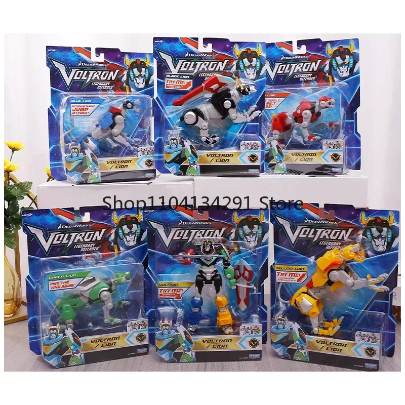 Оригинальный VOLTRON Beast King GoLion Lance, деформационный робот, подвижные аниме-фигурки, 6 шт., коллекционные модели игрушек