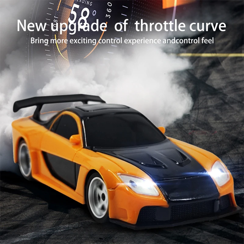 Фото 2,4G RC Drift Car 1/43 4WD Автомобиль с дистанционным управлением Высокоскоростной электрический радиоуправляемый мини-гоночный автомобиль Модель игрушки для мальчиков Хобби Подарок Горячий №2