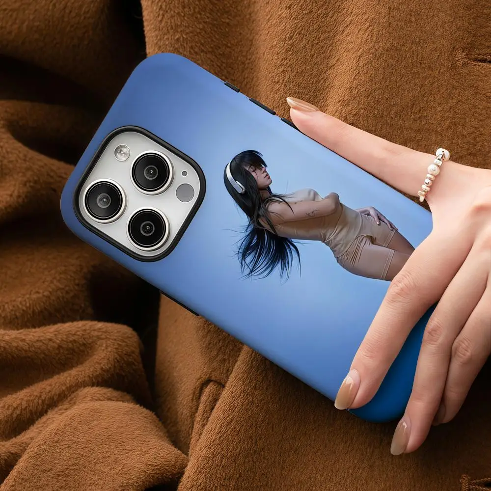 Чехол для телефона Singer A-Aitana CUARTO AZUL для Samsung Galaxy S25 24 23 22 Ultra Plus A56 36 26, глянцевый двухслойный жесткий корпус HD