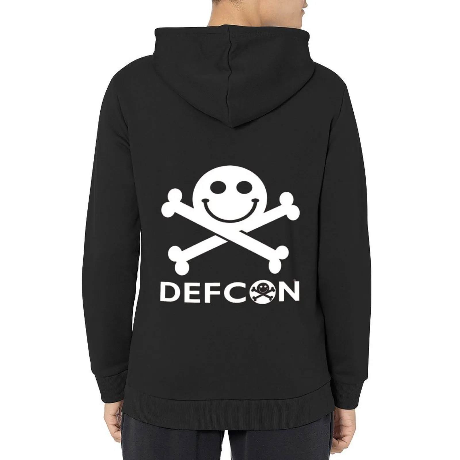 Defcon Толстовка с капюшоном, мужская одежда, модная мужская мужская толстовка с капюшоном