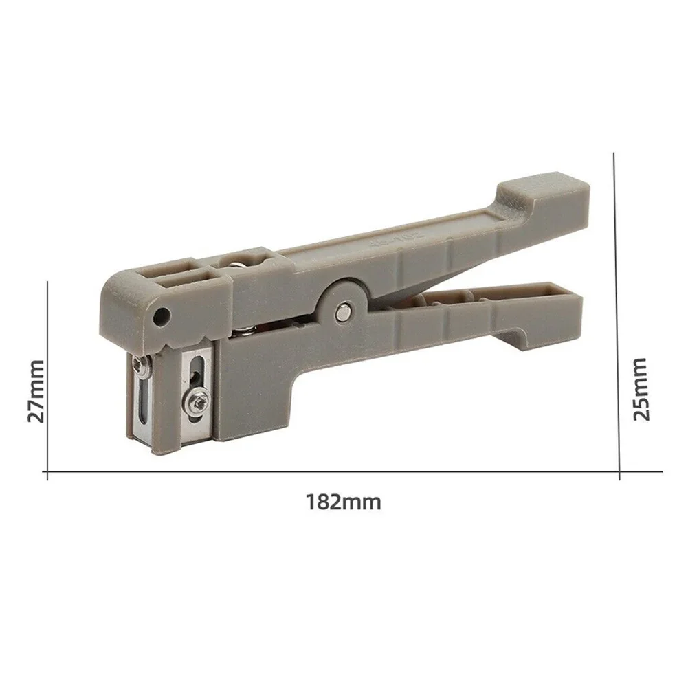 1 шт. 45-162/163/165 резак для коаксиального кабеля, инструмент для зачистки регулируемых лезвий, резак для резки оптоволокна, поперечная трубка