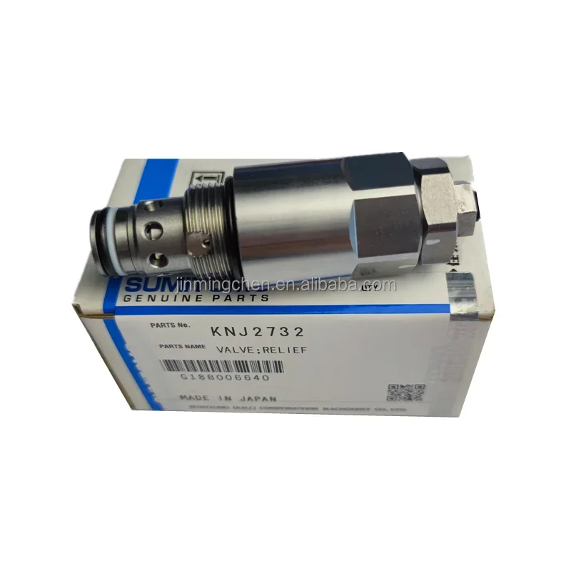Asli Link-Belt Excavator susu cadang katup Relief 한йл Действие Стандарт Со130-5 SH130-6 Knknknj2732