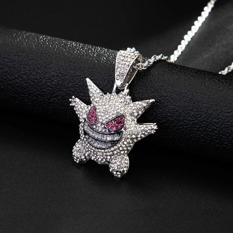 Фото Ожерелье с подвеской из мультфильма «Pokemon Gengar» №3
