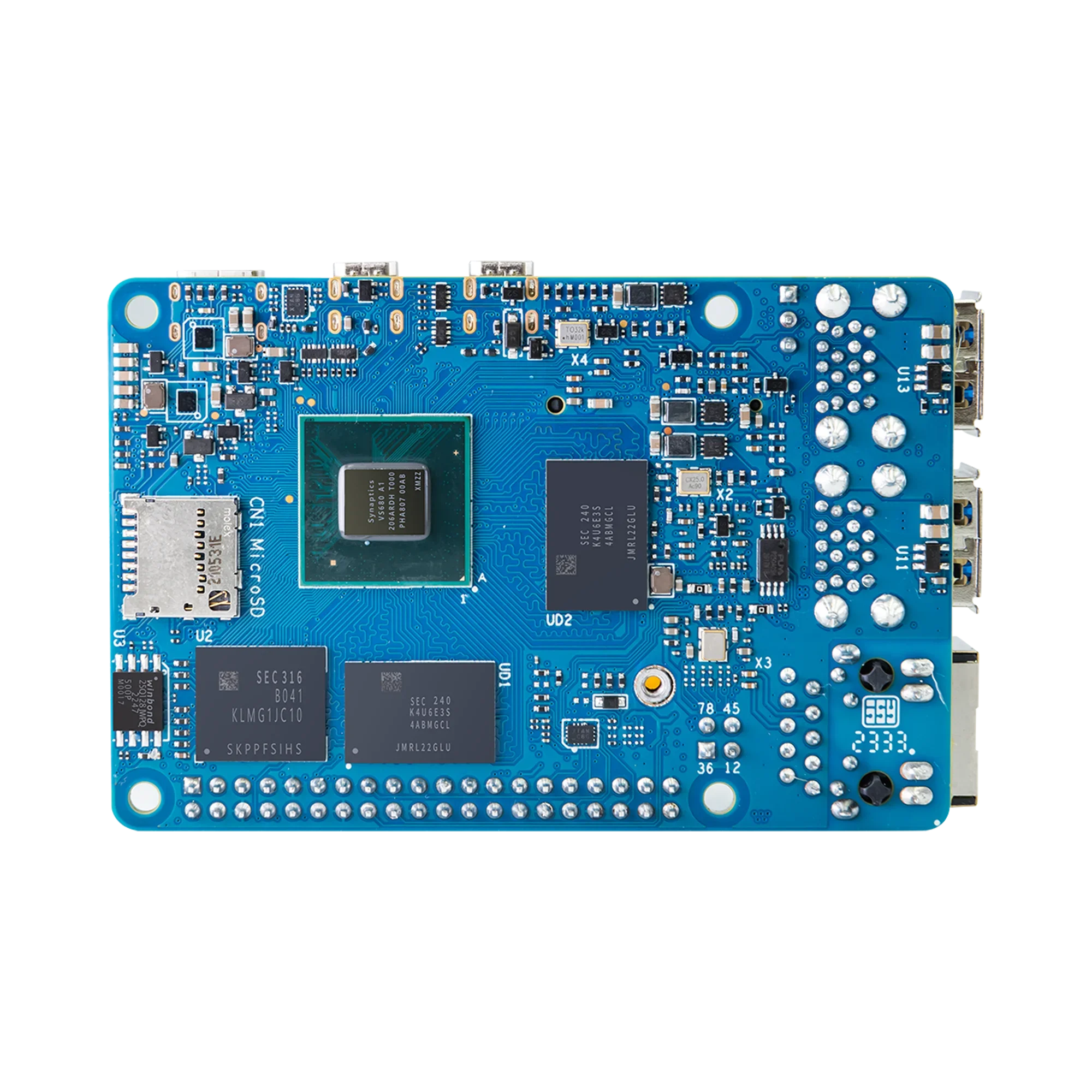 Фото Banana Pi BPI-M6 Synaptics VideoSmart VS680 четырехъядерный процессор Cortex-A73 4 ГБ LPDDR4 16 ГБ eMMC До 6 .75 топов воображения GE9920 GPU №5
