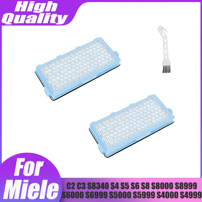 Комплект HEPA-фильтров SF-HA 50, для Miele C2 C3 S8340 S4 S5 S6 S8 S8000 S8999S6000 S6999 S5000 S5999 S4000 S4999 Запчасти для пылесоса