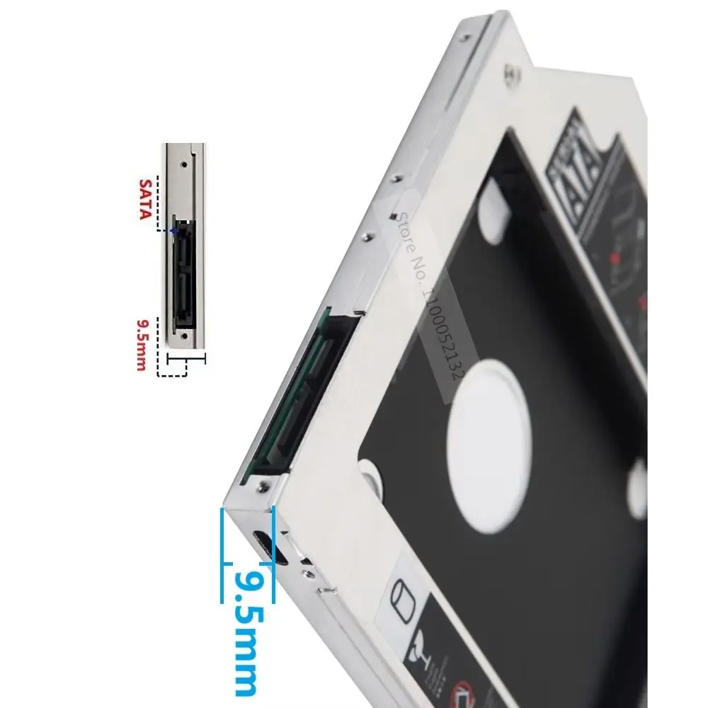 Безель 2-й SSD HDD Жесткий диск Оптический отсек Caddy Frame Кронштейн для Lenovo B50 B51 B50-40 B50-45 B50-70 B50-80 B51-35 B51-40 B51-45