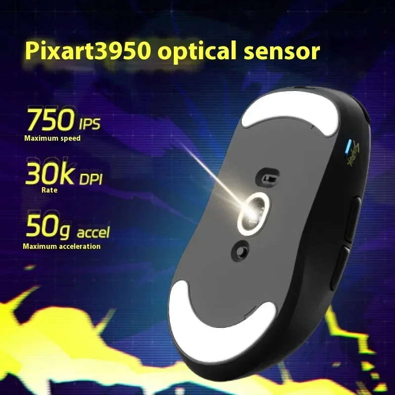 Фото Беспроводная игровая мышь Scyrox V8 8k, 2,4 ГГц, три режима №4