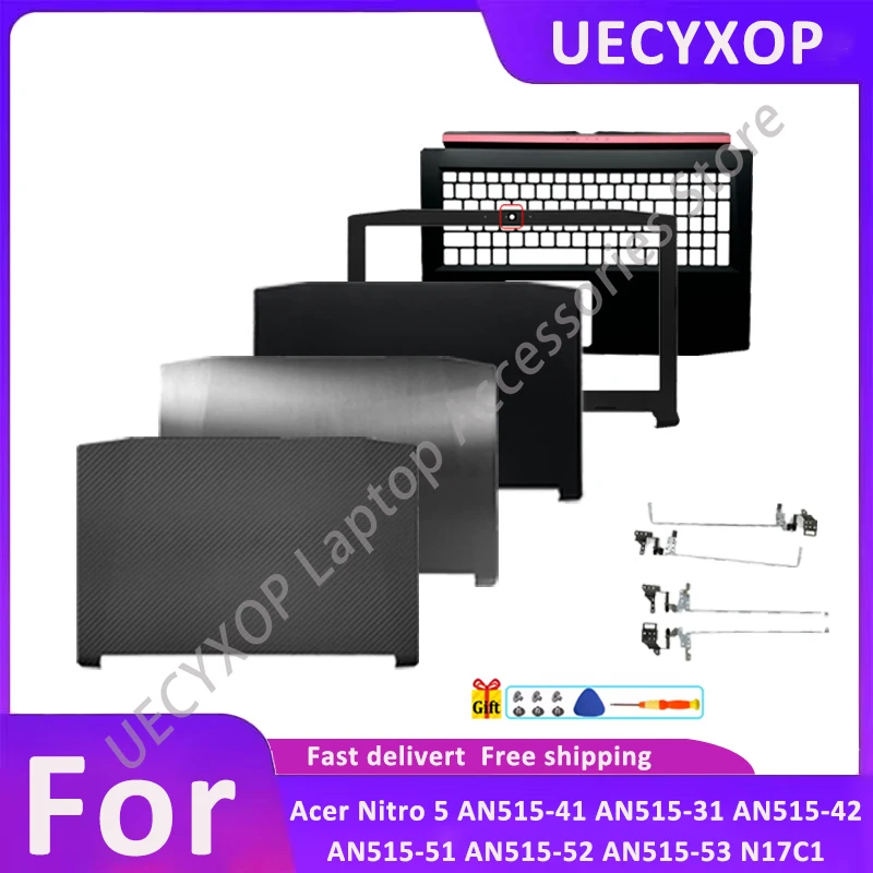 Новинка для Acer Nitro 5 AN515-41 AN515-31 AN515-42 AN515-51 AN515-52 AN515-53 N17C1 задняя крышка ЖК-дисплея/рамка ЖК-дисплея/подставка для рук/петли