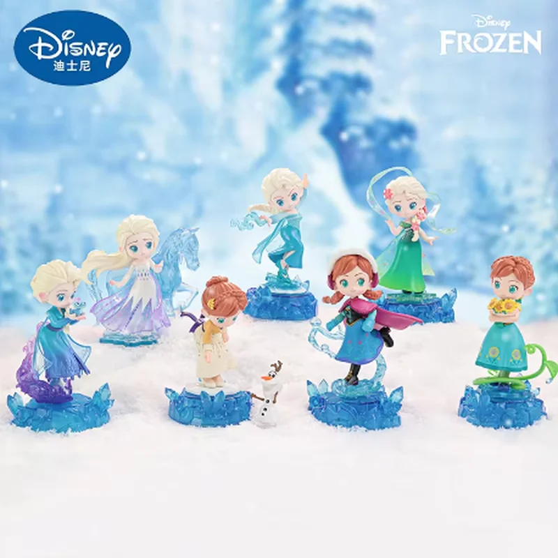Disney Frozen Magic Series слепая коробка игрушки Анна Эльза загадочная коробка куклы модные модные игрушки коллекция украшений подарок для девочек