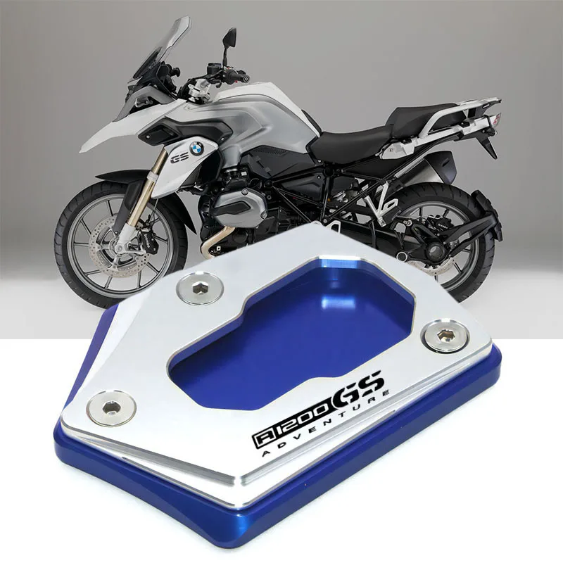 Подставка для BMW R1200GS LC GSA R 1200 ADV R1250GS R1200 1250 GS приключения с подставкой боковая подставка удлинитель поддерживающая пластина увеличить