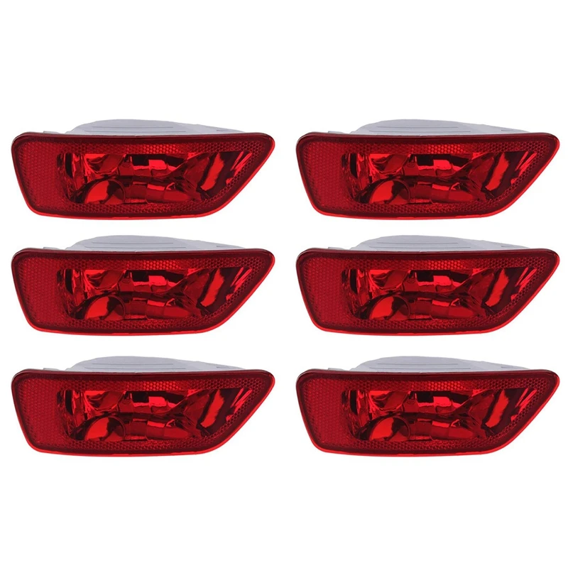 Задняя левая противотуманная фара 6X для Dodge Journey,Jeep Compass Grand Cherokee 11-16, задний бампер, противотуманные фары, задний бампер